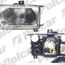 lampa przednia, reflektor wiate przednich VOLKSWAGEN CADDY II (9U/9KV), 11.1995 - 01.2004 (VALEO)