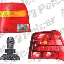 lampa tylna VOLKSWAGEN GOLF IV (1J) (Hatchback + KOMBI), 08.1997 - 09.2003 (VALEO)