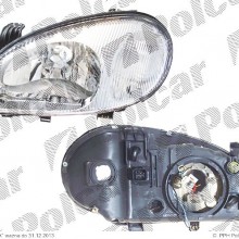 lampa przednia, reflektor wiate przednich DAEWOO LANOS (KLAT / J100) Sedan / Hatchback, 01.1997- (OEM / OES)