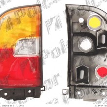 lampa tylna TOYOTA RAV4 (SXA), 06.1994 - 06.2000 (TYC)