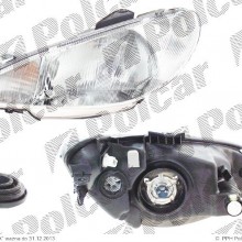 lampa przednia, reflektor wiate przednich PEUGEOT 206 (2_), 01.1998 - 04.2009 (VALEO)