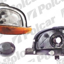 lampa przednia, reflektor wiate przednich RENAULT KANGOO (KC / FC), 03.1998 - 12.2002 (VALEO)