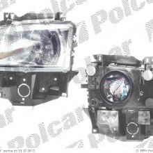 lampa przednia, reflektor wiate przednich VOLKSWAGEN TRANSPORTER (T4) / CARAVELLE / MULTIVAN, 07.1990 - 03.2003 (VALEO)