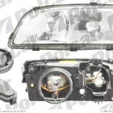 lampa przednia, reflektor wiate przednich VOLVO S70/V70/C70/CABRIO (LS / LW), 01.1997 - 12.2005 (DJ AUTO)