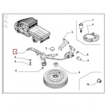 MECHANIZM OPUSZCZANIA KO�A ZAPASOWEGO! FIAT DUCATO