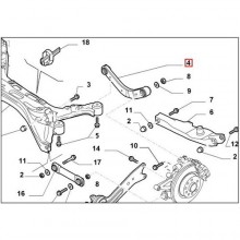 DR��EK POPRZECZNY FIAT CROMA ZAWIESZENIE TYLNE