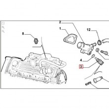 CZUJNIK TEMPERATURY WODY FIAT BRAVO* UNO, PUNTO, PANDA, SCUDO