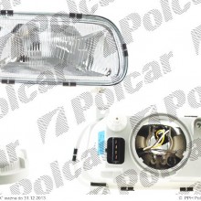 lampa przednia, reflektor wiate przednich SKODA FELICIA (6U) Hatchback + KOMBI, 10.1994 - 06.2001 (HELLA)