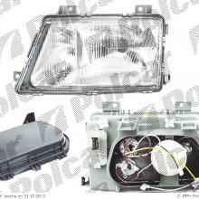 lampa przednia, reflektor wiate przednich MERCEDES SPRINTER 208 - 414, 01.1995 - 03.2000 (TYC)