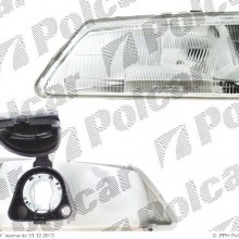 lampa przednia, reflektor wiate przednich PEUGEOT 106 (1_), 09.1991 - 12.2003 (TYC)