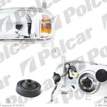 lampa przednia, reflektor wiate przednich NISSAN MICRA (K11), 93 - 97 (TYC)