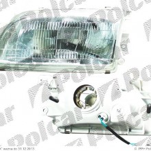 lampa przednia, reflektor wiate przednich TOYOTA CARINA E (T19), 04.1992 - 09.1997 (TYC)