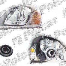 lampa przednia, reflektor wiate przednich TOYOTA YARIS (CP10), 04.1999 - 03.2002 (VALEO)