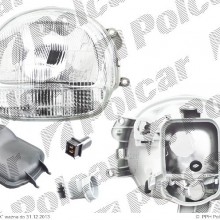 lampa przednia, reflektor wiate przednich RENAULT TWINGO II (C06), 01.1999 - 05.2007 (TYC)