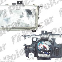 lampa przednia, reflektor wiate przednich SEAT IBIZA / CORDOBA (6K), 5.1993 - 08.1999 + CORDOBA VARIO 01.1998- (TYC)