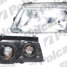 lampa przednia, reflektor wiate przednich VOLKSWAGEN PASSAT, Sedan+KOMBI (B5 (3B)), 97 - 00 (TYC)