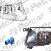 halogen, lampa przeciw mgielna przednia PEUGEOT 607 (9_), 12.1999 - 10.2010 (VALEO)