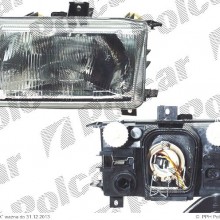 lampa przednia, reflektor wiate przednich VOLKSWAGEN CADDY II (9U/9KV), 11.1995 - 01.2004 (VALEO)