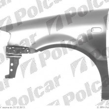 botnik przedni VOLKSWAGEN POLO (6N2) Hatchback, 10.1999 - 09.2001