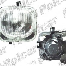 lampa przednia, reflektor wiate przednich FIAT MULTIPLA (186), 01.1999 - 12.2004 (HELLA)