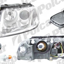 lampa przednia, reflektor wiate przednich VOLKSWAGEN PASSAT, Sedan+KOMBI (B5 (3B GP)), 11.2000 - 01.2005 (HELLA)