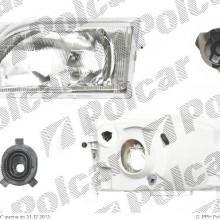 lampa przednia, reflektor wiate przednich FORD TRANSIT (VE64) 92 - 95 (TYC)