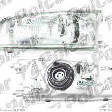 lampa przednia, reflektor wiate przednich MITSUBISHI COLT (CAO), 04.1992 - 04.1996 (TYC)