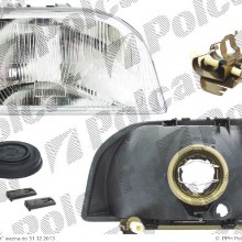 lampa przednia, reflektor wiate przednich FORD FIESTA (GFJ / JAS / JBS) / COURIER, 04.1989 - 10.1995 (DJ AUTO)