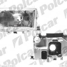 lampa przednia, reflektor wiate przednich VOLKSWAGEN POLO (6N) Hatchback, 10.1994 - 08.1999 (HELLA)