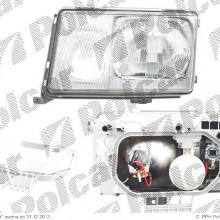 lampa przednia, reflektor wiate przednich MERCEDES W124/E - KLASSE(Sedan / COUPE / CABRIO / KOMBI) 12.1984 - 06.1996 (TYC)