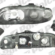 lampa przednia, reflektor wiate przednich FIAT MAREA (185), 01.1996 - 06.2002 (TYC)