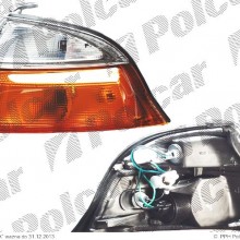 migacz przedni z pozycj TOYOTA HI - ACE (GRANVIA), 08.1995- (TYC)