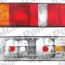 lampa tylna FORD ESCORT (GAF / AWF / ABFT / AFF) / ORION + KOMBI, 10.1985 - 10.1990