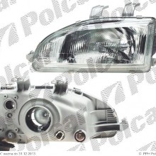 lampa przednia, reflektor wiate przednich HONDA CIVIC Hatchback / COUPE (EG / EJ), 10.1991 - 12.1995 (TYC)