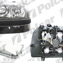 lampa przednia, reflektor wiate przednich FIAT DOBLO (119/223), 01.2001 - 12.2005 (CARELLO)