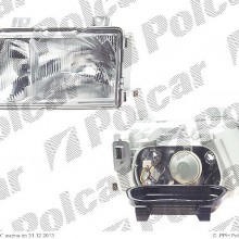 lampa przednia, reflektor wiate przednich MERCEDES SPRINTER 208 - 414, 01.1995 - 03.2000 (TYC)