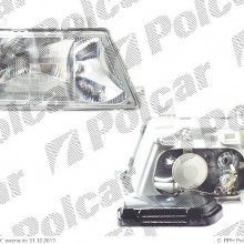 lampa przednia, reflektor wiate przednich MERCEDES SPRINTER 208 - 414, 01.1995 - 03.2000 (TYC)