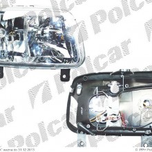 lampa przednia, reflektor wiate przednich VOLKSWAGEN POLO (6N2) Hatchback, 10.1999 - 09.2001 (VALEO)