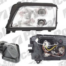 lampa przednia, reflektor wiate przednich AUDI A6 (C4) Sedan 94 - 97/AVANT 94 - 98 (HELLA)