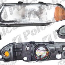 lampa przednia, reflektor wiate przednich ROVER 200 (RF), 11.1995 - 03.2000 (DJ AUTO)