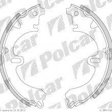 Szczki hamulcowe (komplet) TOYOTA CAMRY Liftback (V1), 01.1983 - 01.1988 (DELPHI)