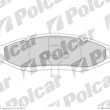 Klocki hamulcowe (4szt. komplet) CHRYSLER NEON (PL), 05.1994 - 02.2000 (DELPHI)