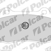 Klocki hamulcowe (4szt. komplet) JAGUAR S - TYPE (CCX), 01.1999- (DELPHI)