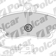 Klocki hamulcowe (4szt. komplet) ROVER 800 hatchback (XS), 10.1986 - 02.1999 (MAGNETI MARELLI)