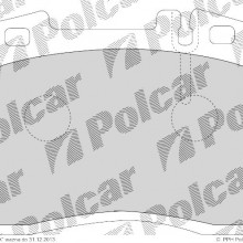 Klocki hamulcowe (4szt. komplet) MERCEDES SL (R129), 03.1989 - 10.2001 (Breck)