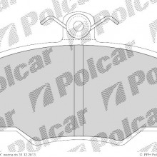Klocki hamulcowe (4szt. komplet) AUDI 80 (81, 85, B2), 08.1978 - 08.1986 (Breck)