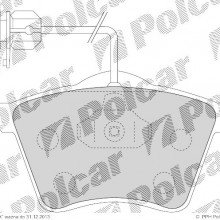 Klocki hamulcowe (4szt. komplet) VOLKSWAGEN TRANSPORTER IV autobus (70XB, 70XC, 7DB, 7DW), 09.1990 - 04.2003 (Breck)