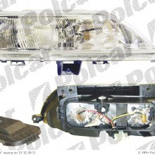 lampa przednia, reflektor wiate przednich CITROEN XANTIA (X1/X2) + KOMBI, 03.1993 - 12.2001 (VALEO)