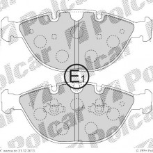 Klocki hamulcowe (4szt. komplet) BMW X5 (E53), 05.2000- (POLCAR)