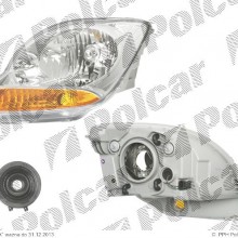 lampa przednia, reflektor wiate przednich CHEVROLET SPARK (M200), 05.2005 - 01.2010